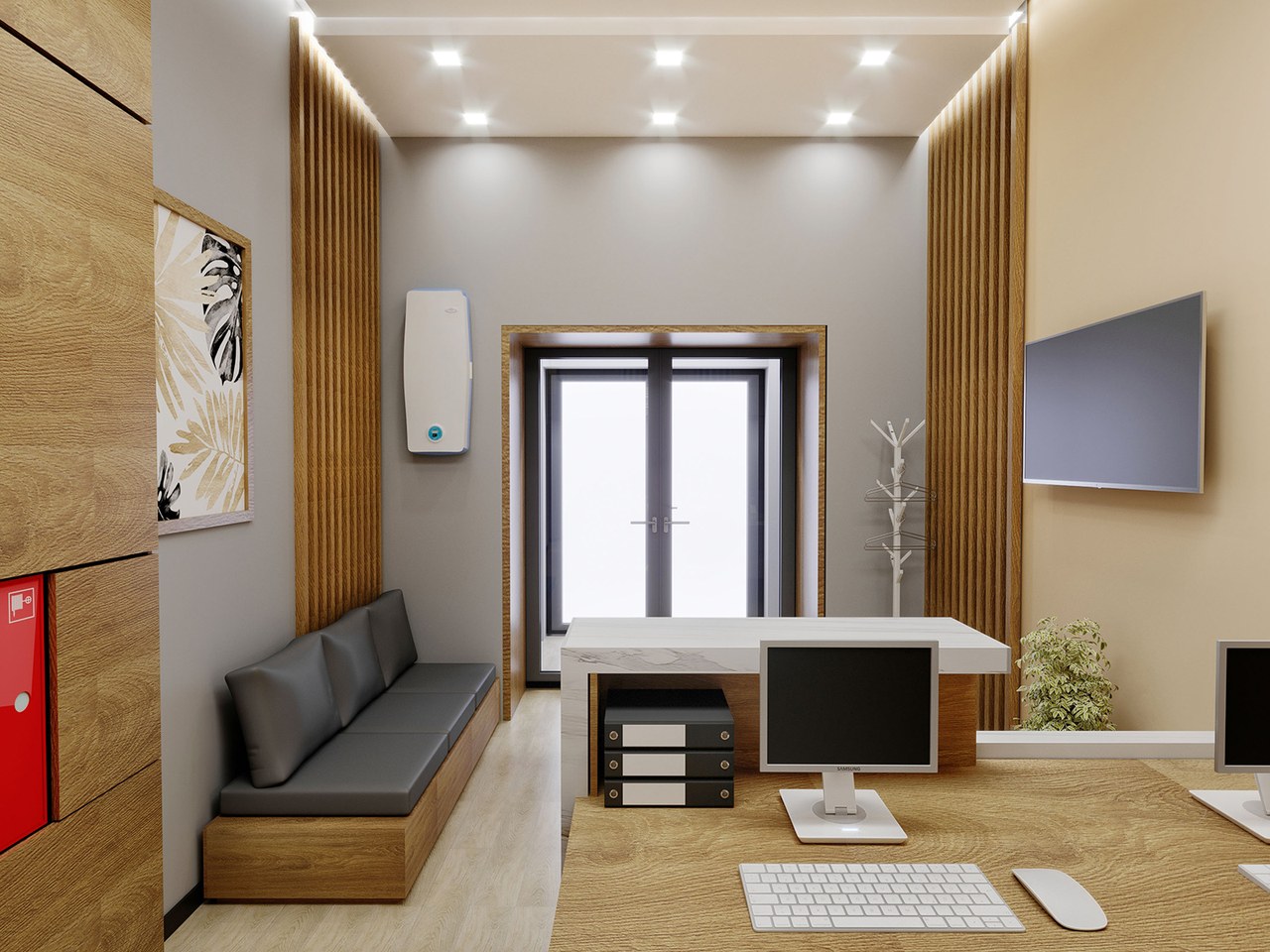 U Clinic, ресепшн, вид 3