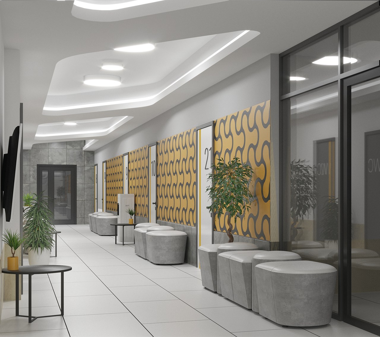 Cclinic, ресепшн, вид 3