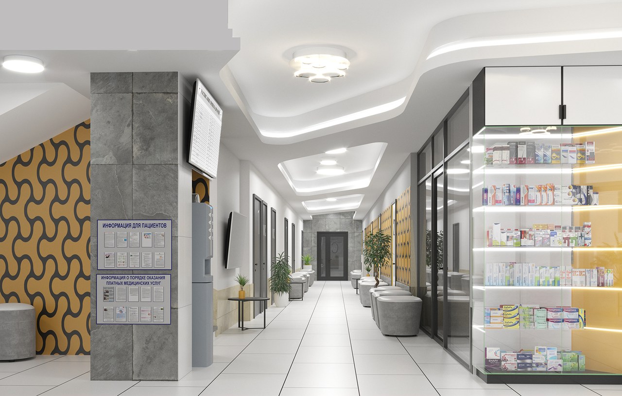 Cclinic, ресепшн, вид 6