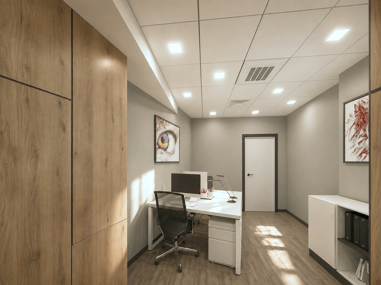 Back office SMILE EYES, офисная зона, вид 8