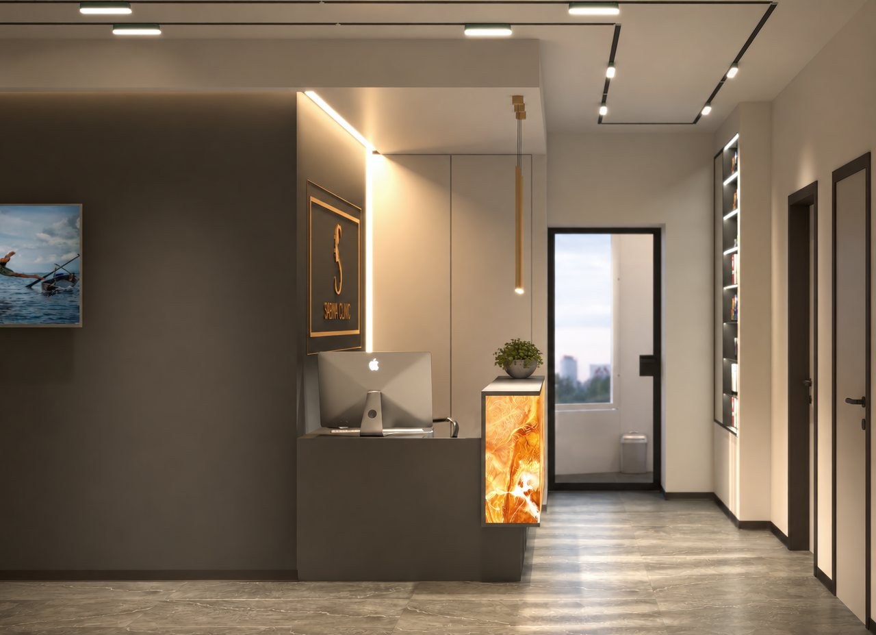 Sabina Clinic, ресепшн, вид 2